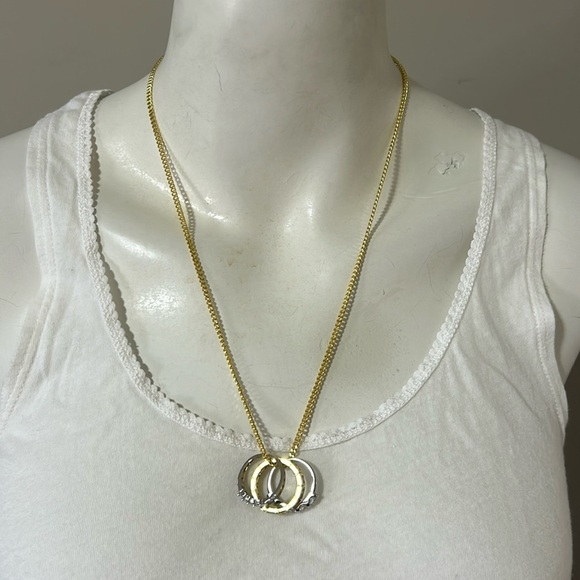 For Love or Lemons x Luv AJ Marry Me Charm Necklace Gold NEW - Picture 3 of 6